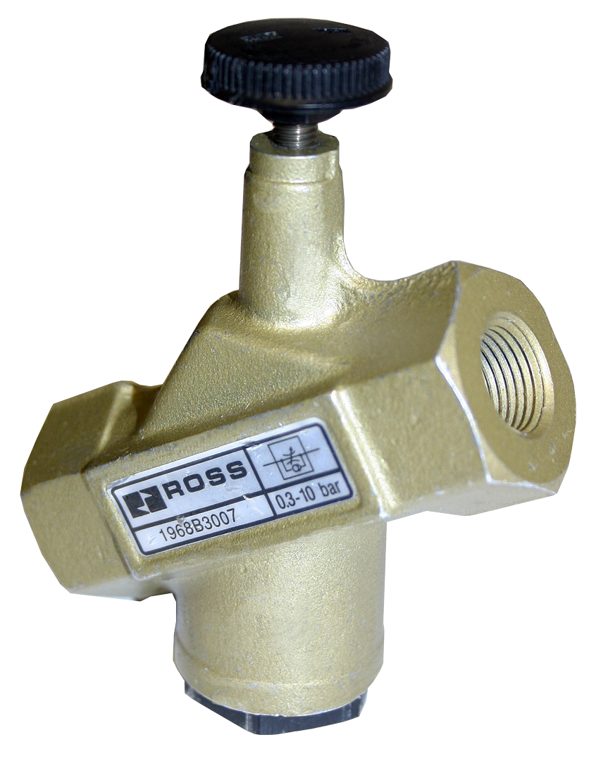 Ross 1968B5007 Válvula Reguladora de Caudal 3/4" NPT Flow Control Valve Serie 19