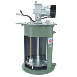 Bomba Eléctrica de Lubricación Lincoln 85728 FlowMaster II – 24V DC, Sistema Automático Centro-Matic, Depósito 27 kg