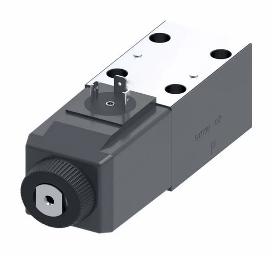 Vickers 871358 Válvula Direccional Hidráulica 4/3 CETOP 3 NG6 24VDC DG4V-3 vickers "Vickers 871358 Válvula Direccional Hidráulica para Sistemas Industriales - Tienda fluitek