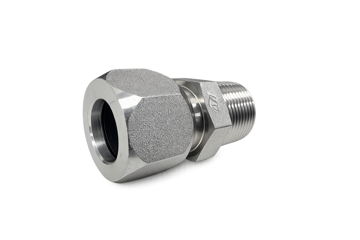 AFEX A513000 Conector 1/2" Tubo a Rosca NPT Hembra 3/4" Fitting Industrial