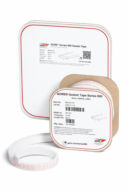 Cinta Empaquetadura de PTFE Expandido GORE® Series 500 – Gasket Tape 1/2" x 1/8" x 25' - Tienda fluitek